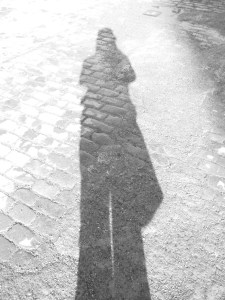 Kopfsflasterschatten